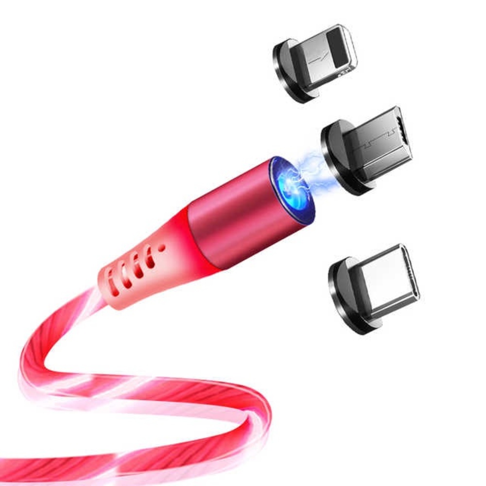 Light up charging cables